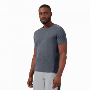 On Active-T T-shirts Heren Donker | 751489PYT
