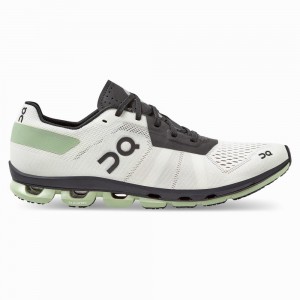 On Cloudflash Road Loopschoenen Dames Wit Zwart | 560427UKW