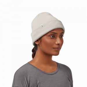 On Merino Beanie Hoeden Heren Wit | 071843NFB