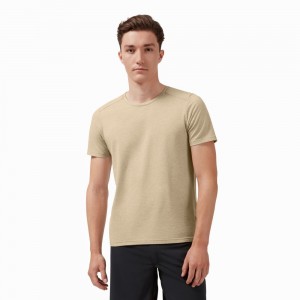 On On-T T-shirts Heren Bruin | 217456QLS